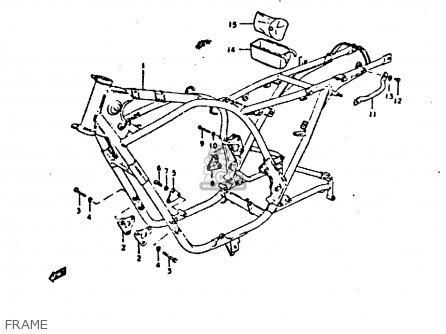 Suzuki GS550D 1980 (T) (E02 E15 E22 E24 E25) parts lists and schematics