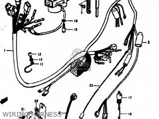 WIRING HARNESS - GS550E 1977 (B) USA (E03)