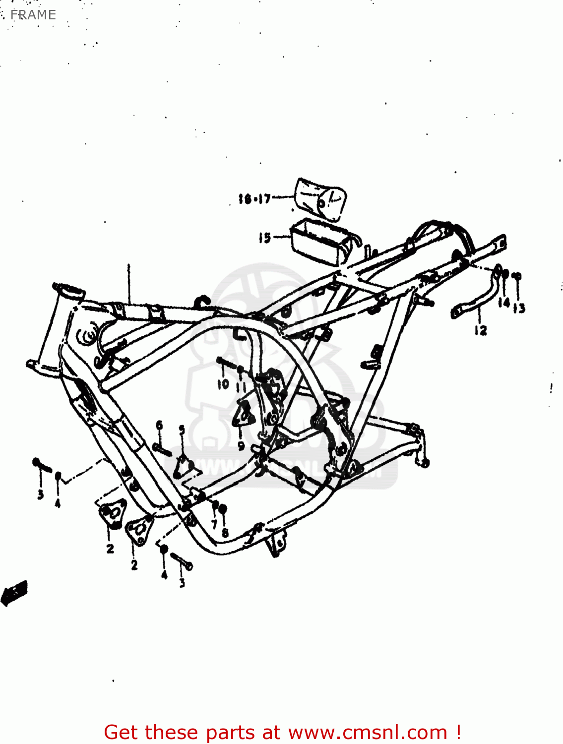 FRAME GS550E 1978 (C) USA (E03)