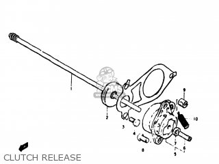 CLUTCH RELEASE - GS550E 1979 (N) USA (E03)