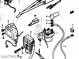ELECTRICAL - GS550E 1979 (N) USA (E03)