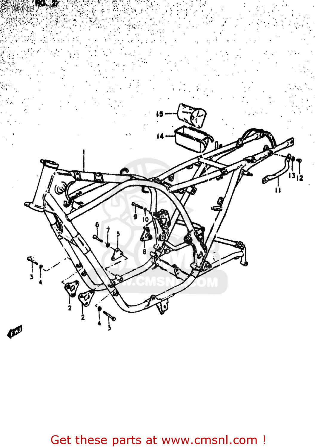 FRAME GS550E 1980 (T) USA (E03)