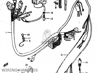 WIRING HARNESS - GS550E 1980 (T) USA (E03)