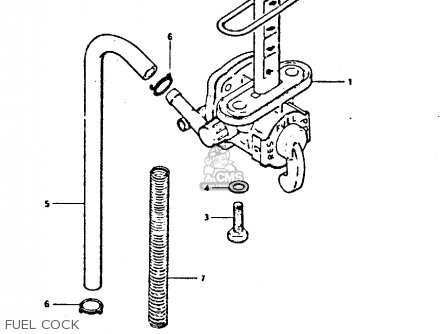FUEL COCK - GS550E 1981 (X) (E01 E02 E04 E18 E21 E22 E24 E25 E26 E30 E34)
