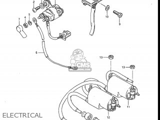 Suzuki GS550E 1983 (D) USA (E03) parts lists and schematics