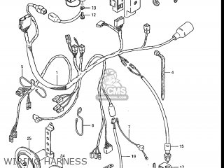 WIRING HARNESS - GS550E 1983 (D) USA (E03)