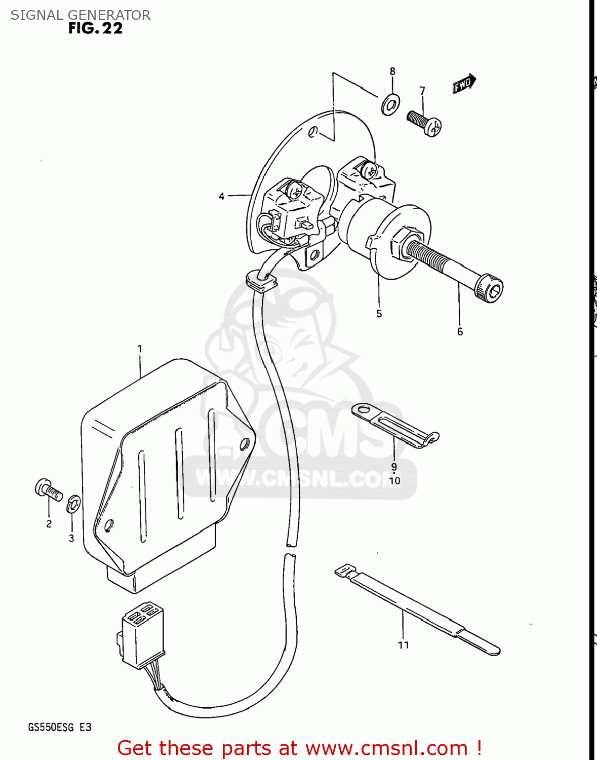 SIGNAL GENERATOR GS550EF 1986 (G) USA (E03)
