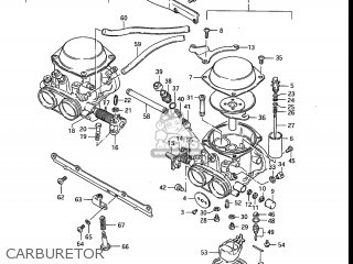 CARBURETOR - GS550ES 1983 (D) USA (E03)