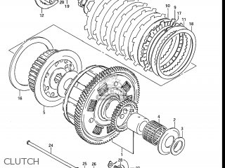 CLUTCH - GS550ES 1983 (D) USA (E03)