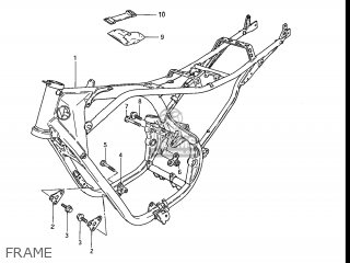 FRAME - GS550ES 1983 (D) USA (E03)