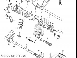 GEAR SHIFTING - GS550ES 1983 (D) USA (E03)