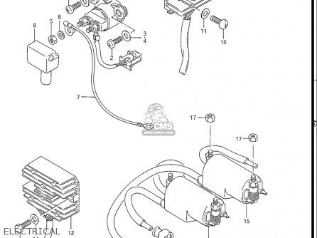 ELECTRICAL - GS550ES GS550ESE GS550EF GS550ESF GS550ESG 83-86 (D-G) USA (E03)