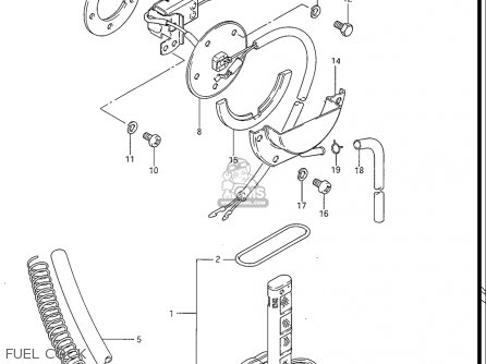 FUEL COCK - GS550ES GS550ESE GS550EF GS550ESF GS550ESG 83-86 (D-G) USA (E03)