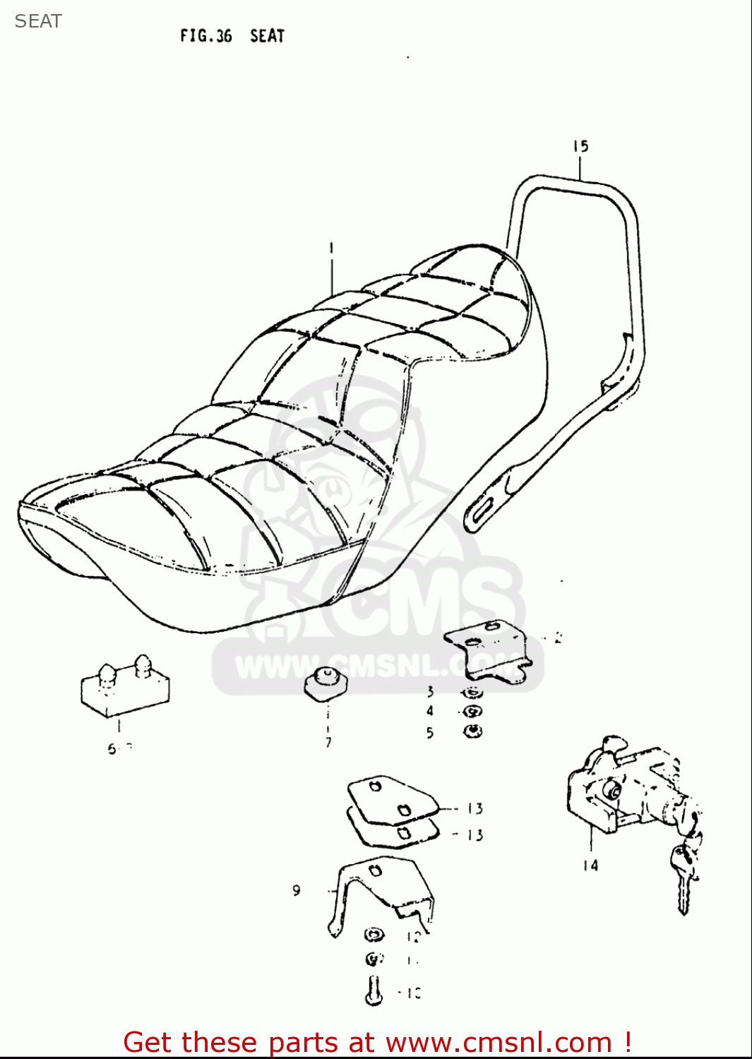 SEAT GS550L 1979 (N) USA (E03)