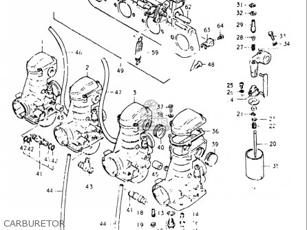 CARBURETOR - GS550L 1979 (N) USA (E03)
