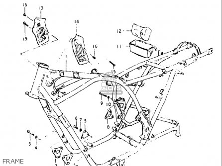 FRAME - GS550L 1979 (N) USA (E03)