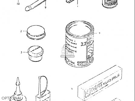 OPTIONAL - GS550L 1979 (N) USA (E03)