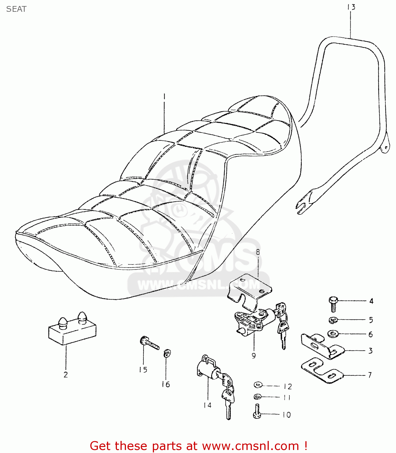 SEAT GS550L 1980 (T) (E01 E02 E04 E21 E22 E24 E25 E26 E34 E39)