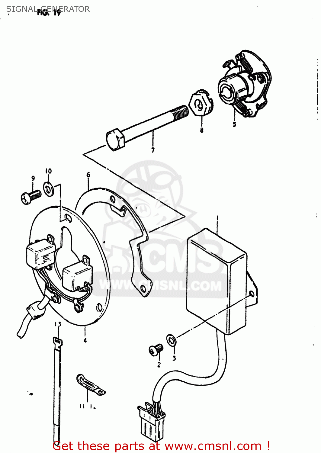 SIGNAL GENERATOR GS550L 1980 (T) USA (E03)