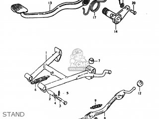 STAND - GS550L 1980 (T) USA (E03)