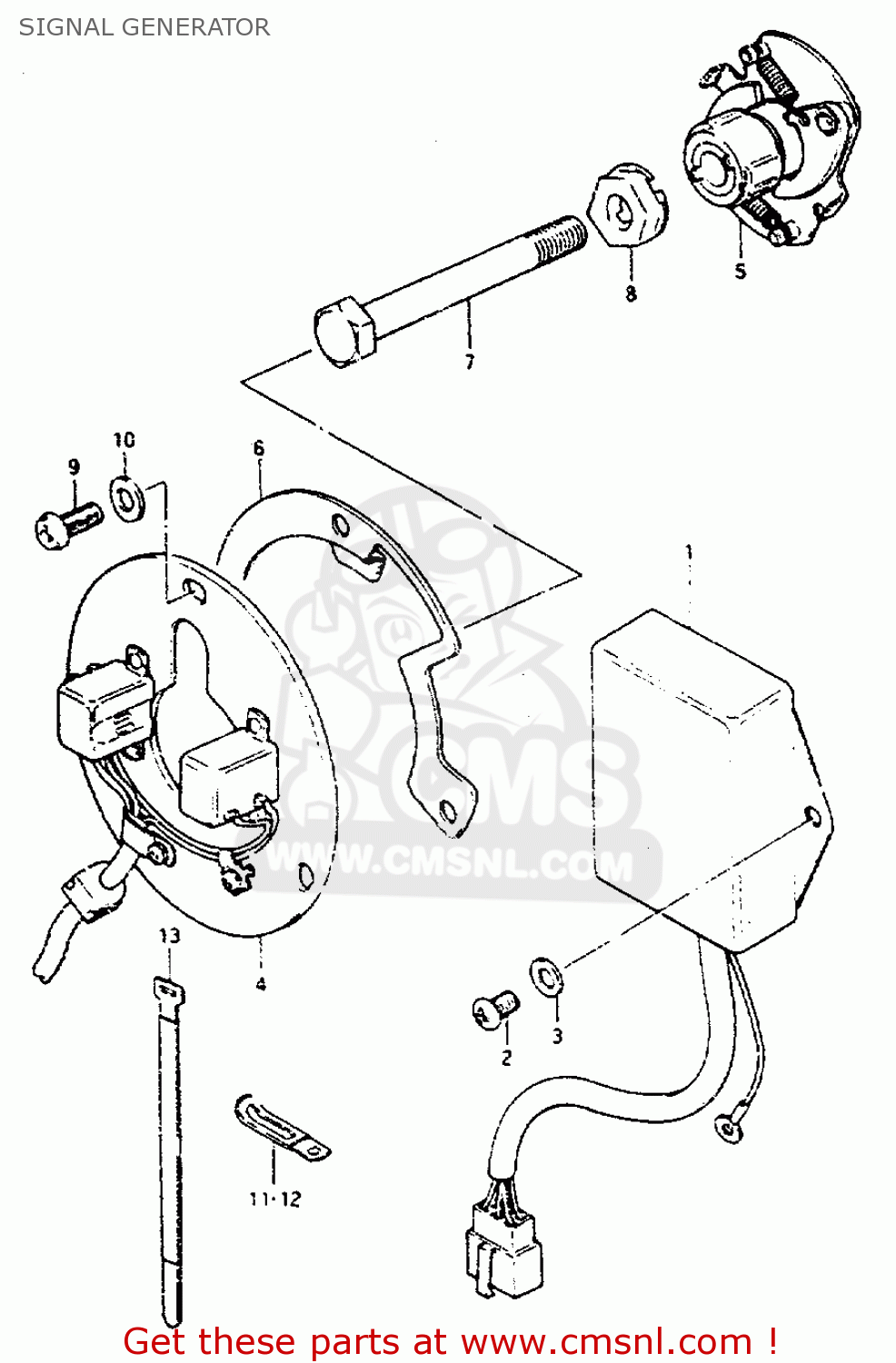 SIGNAL GENERATOR GS550L 1981 (X) (E01 E02 E04 E21 E22 E24 E25 E26 E34 E39)