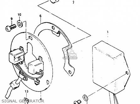 SIGNAL GENERATOR - GS550L 1981 (X) (E01 E02 E04 E21 E22 E24 E25 E26 E34 E39)