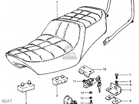 SEAT - GS550L 1981 (X) (E01 E02 E04 E21 E22 E24 E25 E26 E34 E39)