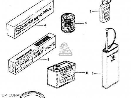 OPTIONAL - GS550L 1981 (X) (E01 E02 E04 E21 E22 E24 E25 E26 E34 E39)