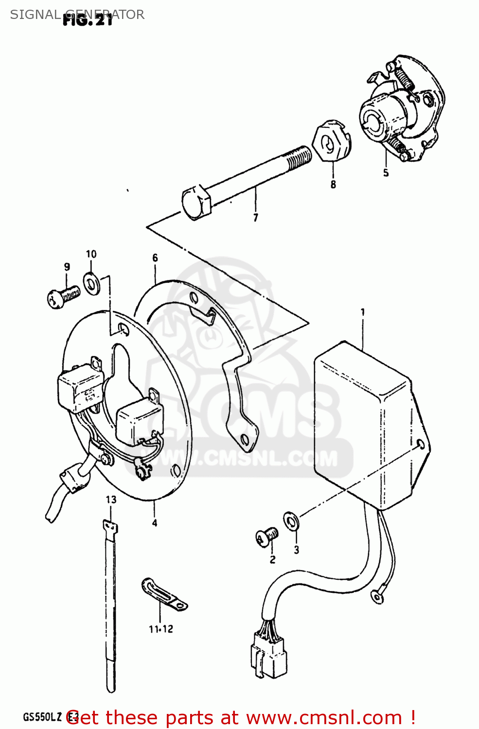 SIGNAL GENERATOR GS550L 1981 (X) USA (E03)