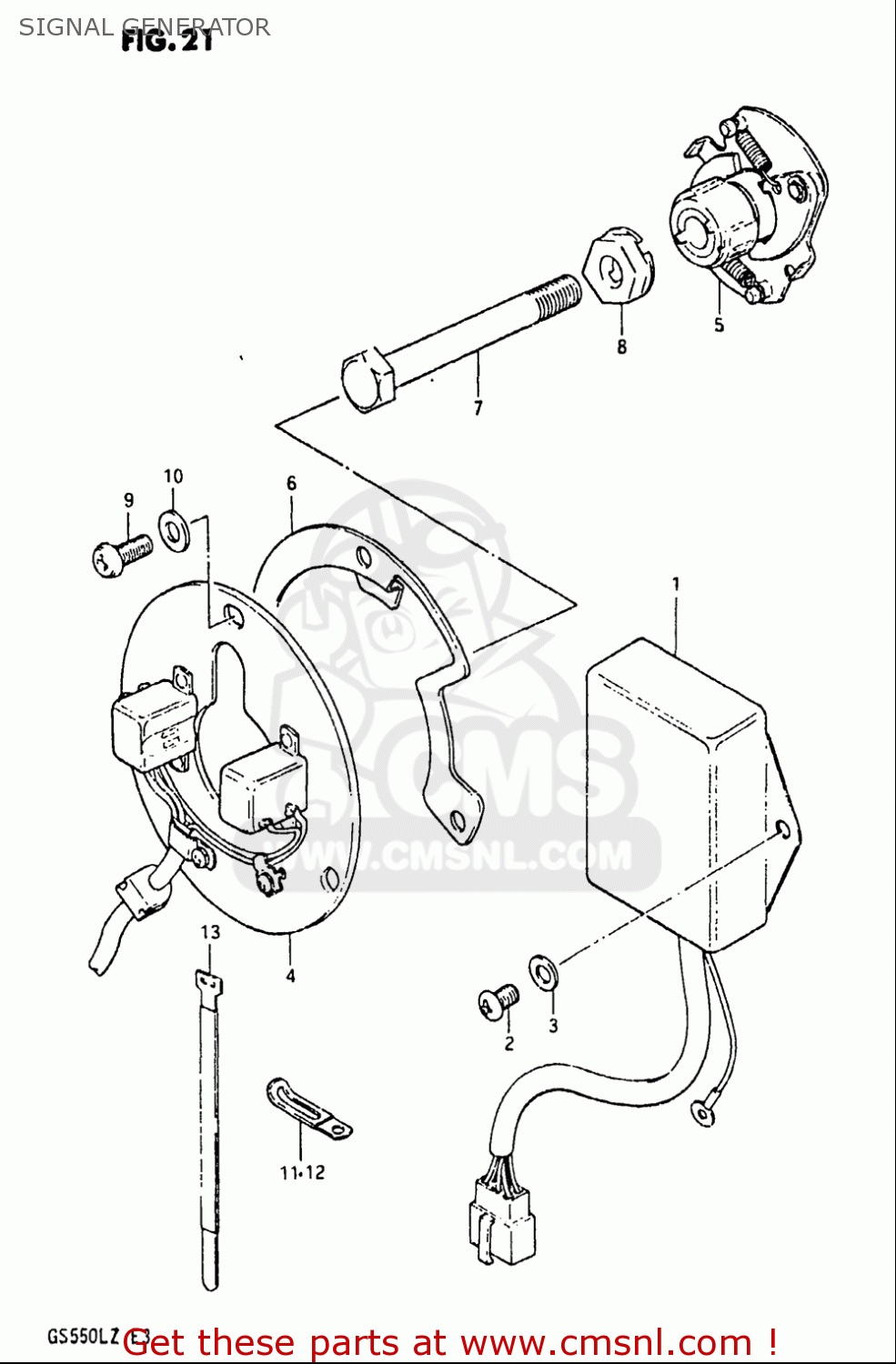SIGNAL GENERATOR GS550L 1981 (X) USA (E03)