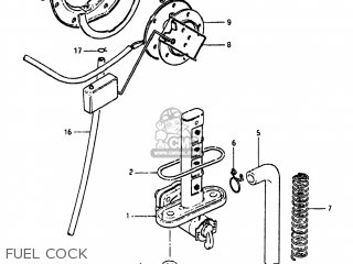 FUEL COCK - GS550L 1981 (X) USA (E03)