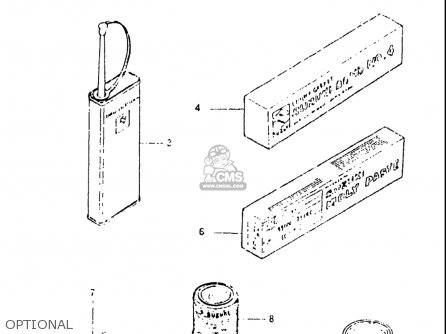 OPTIONAL - GS550L 1981 (X) USA (E03)