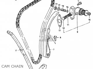 CAM CHAIN - GS550L 1982 (Z) USA (E03)