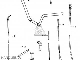 HANDLEBAR - GS550L 1982 (Z) USA (E03)