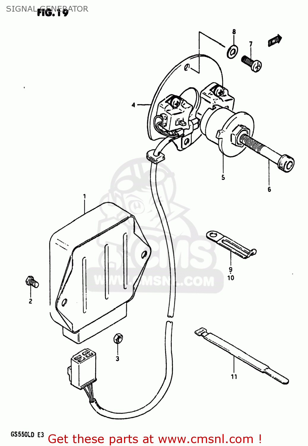SIGNAL GENERATOR GS550L 1983 (D) USA (E03)