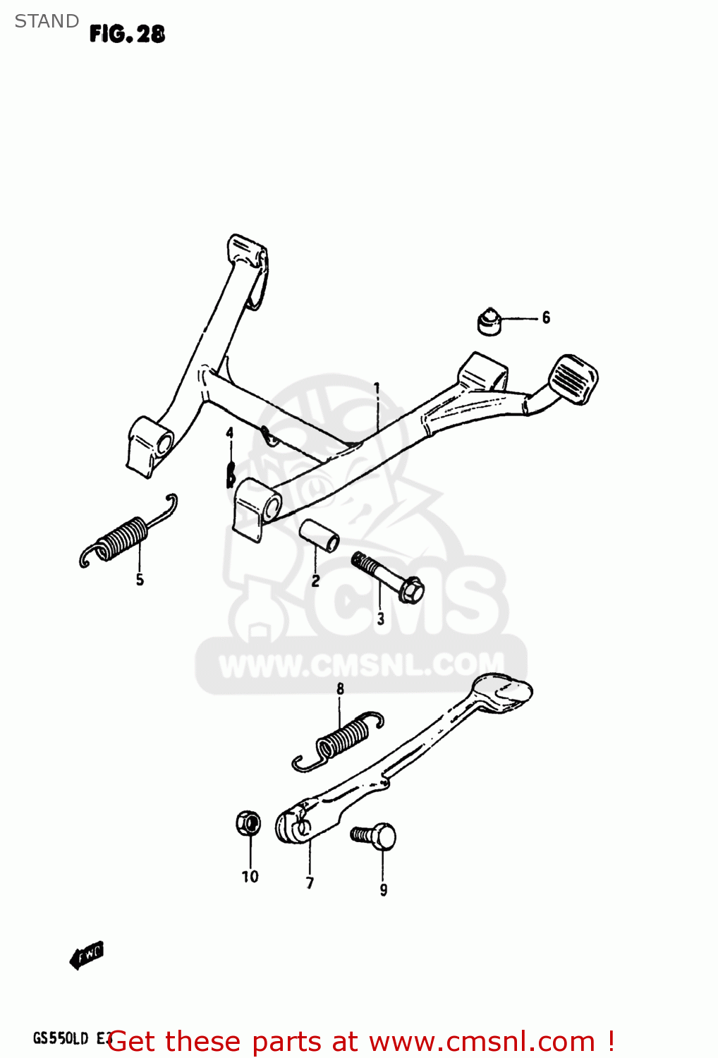 STAND GS550L 1983 (D) USA (E03)