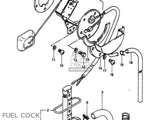 FUEL COCK - GS550L 1983 (D) USA (E03)