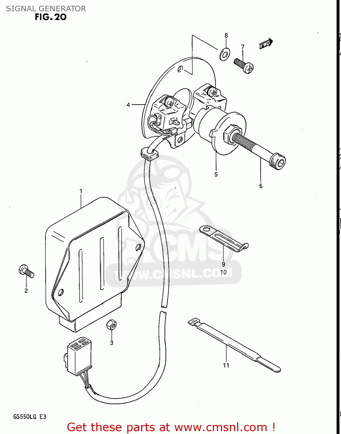 SIGNAL GENERATOR GS550L 1986 (G) USA (E03)