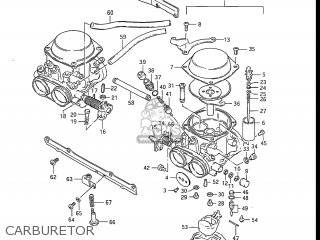 CARBURETOR - GS550L 1986 (G) USA (E03)