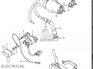 ELECTRICAL - GS550L 1986 (G) USA (E03)