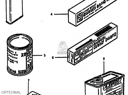 OPTIONAL - GS550M 1981 (X) (E02 E04 E06 E22 E24 E34)