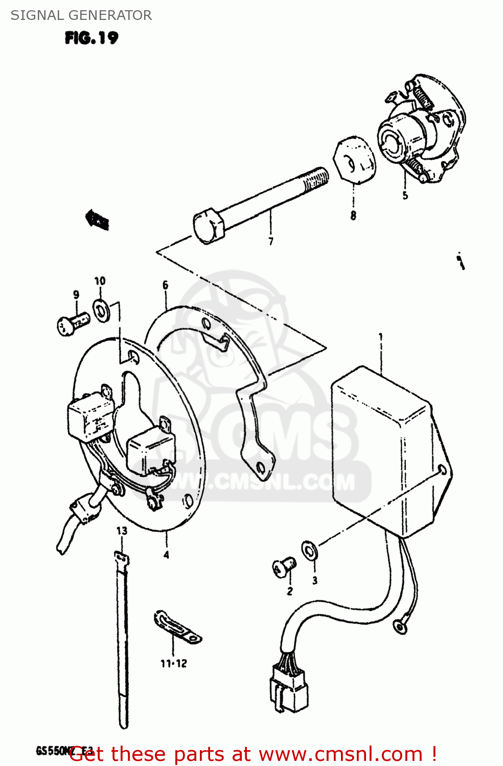 SIGNAL GENERATOR GS550M 1982 (Z) USA (E03)