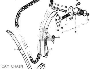 CAM CHAIN - GS550M 1982 (Z) USA (E03)