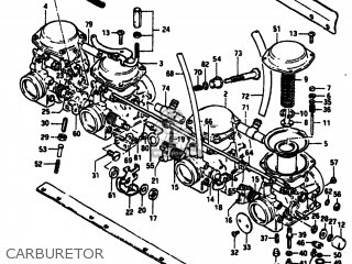 CARBURETOR - GS550M 1982 (Z) USA (E03)