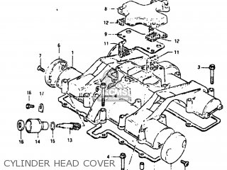 CYLINDER HEAD COVER - GS550M 1982 (Z) USA (E03)