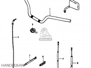 HANDLEBAR - GS550M 1982 (Z) USA (E03)