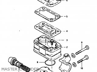 MASTER CYLINDER - GS550M 1982 (Z) USA (E03)