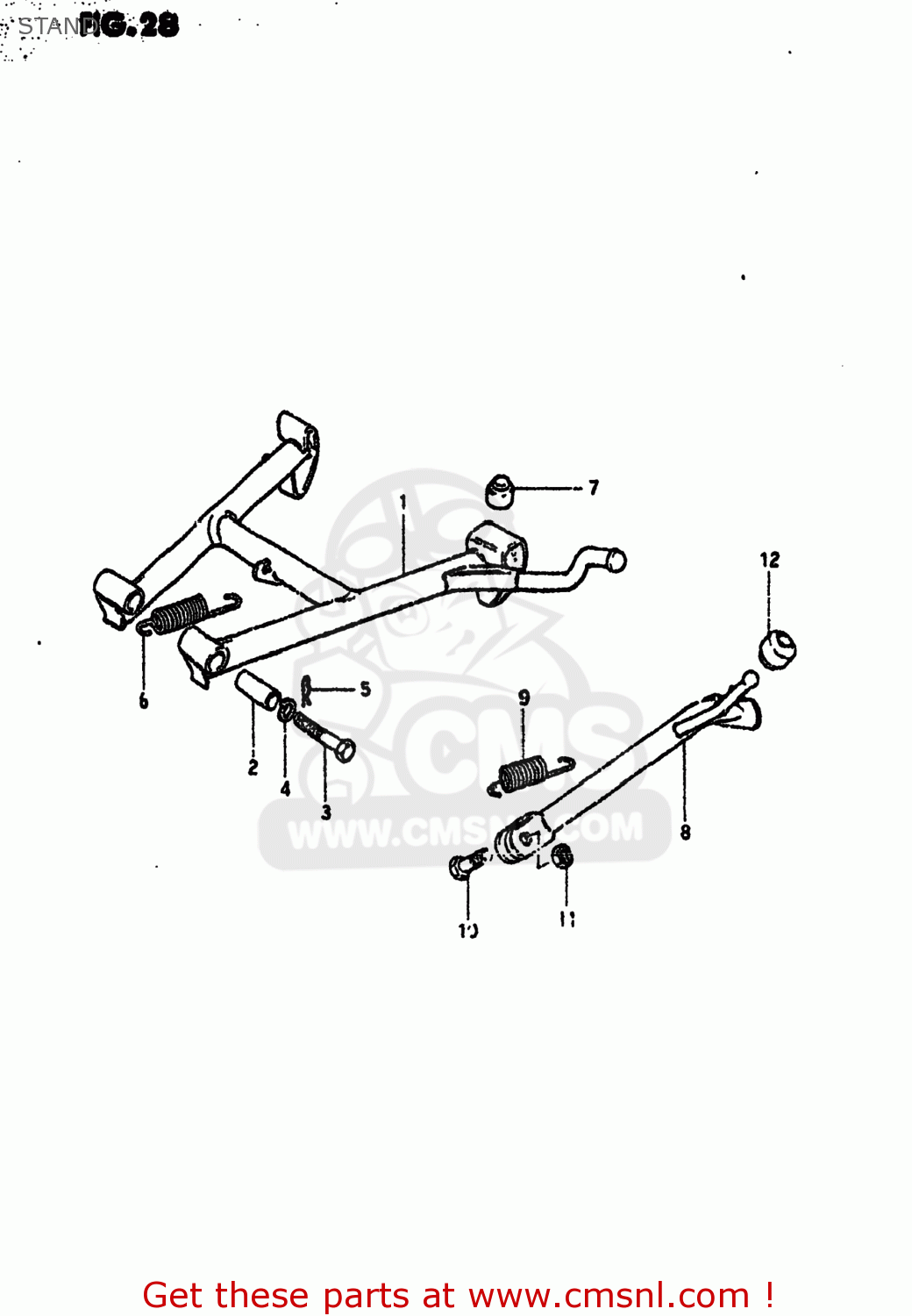 STAND GS550T 1981 (X) USA (E03)