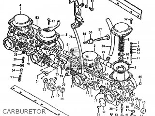 CARBURETOR - GS550T 1981 (X) USA (E03)