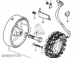 GENERATOR - GS550T 1981 (X) USA (E03)